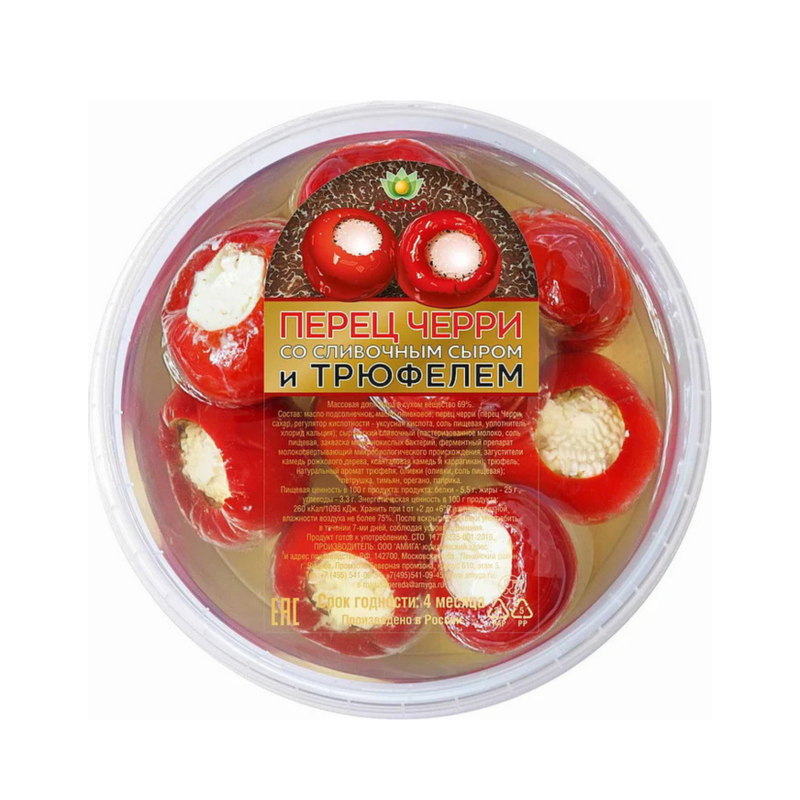Перец Черри со сливочным сыром и трюфелем, 250 г