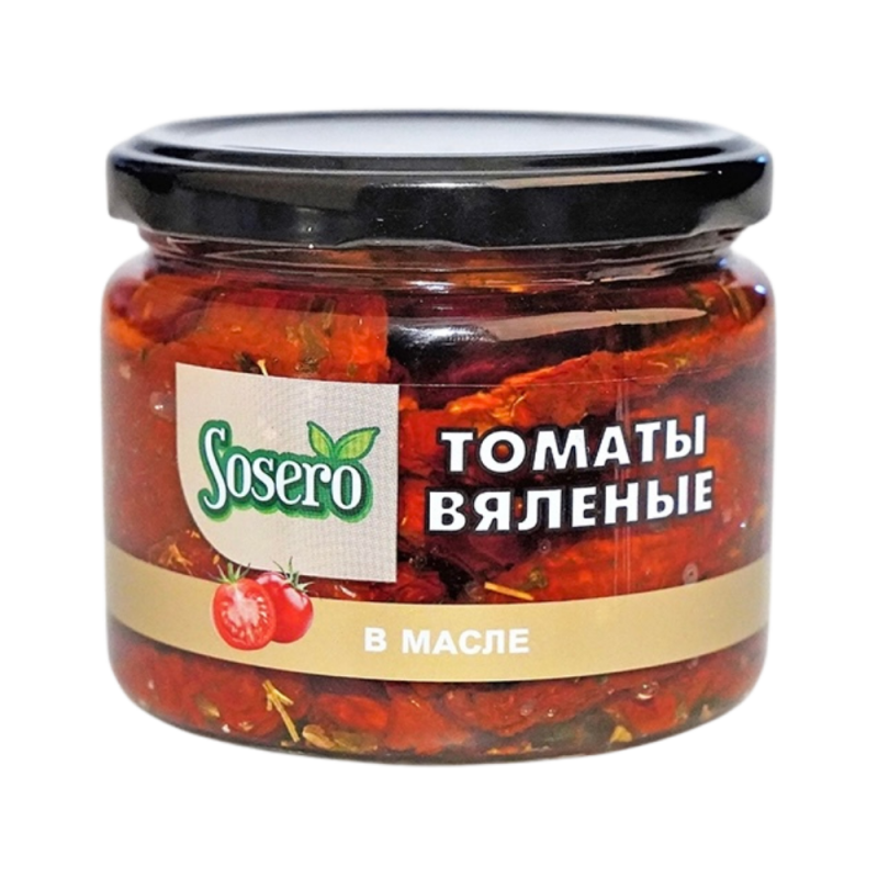 Томаты вяленые, в масле, ст/б